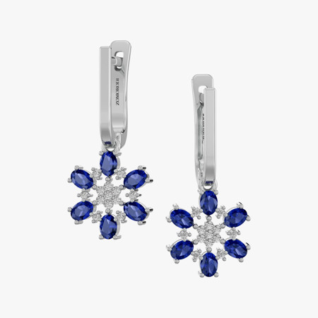 Sapphire Anashid Jewelry Earrings